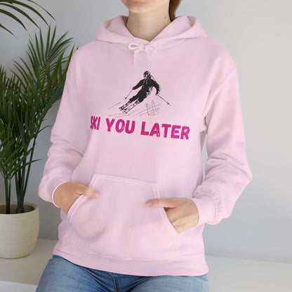 Ski You Later Skier Hoodie Sweatshirt