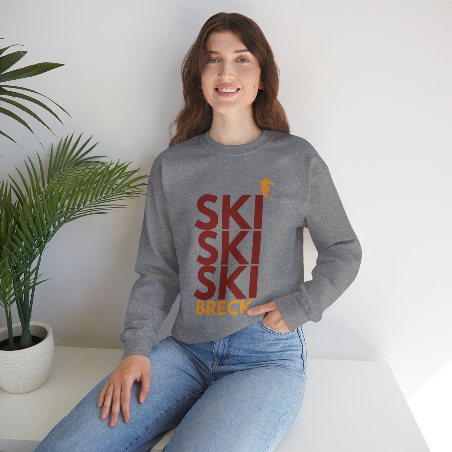 SKI SKI SKI Breck Crewneck Sweatshirt