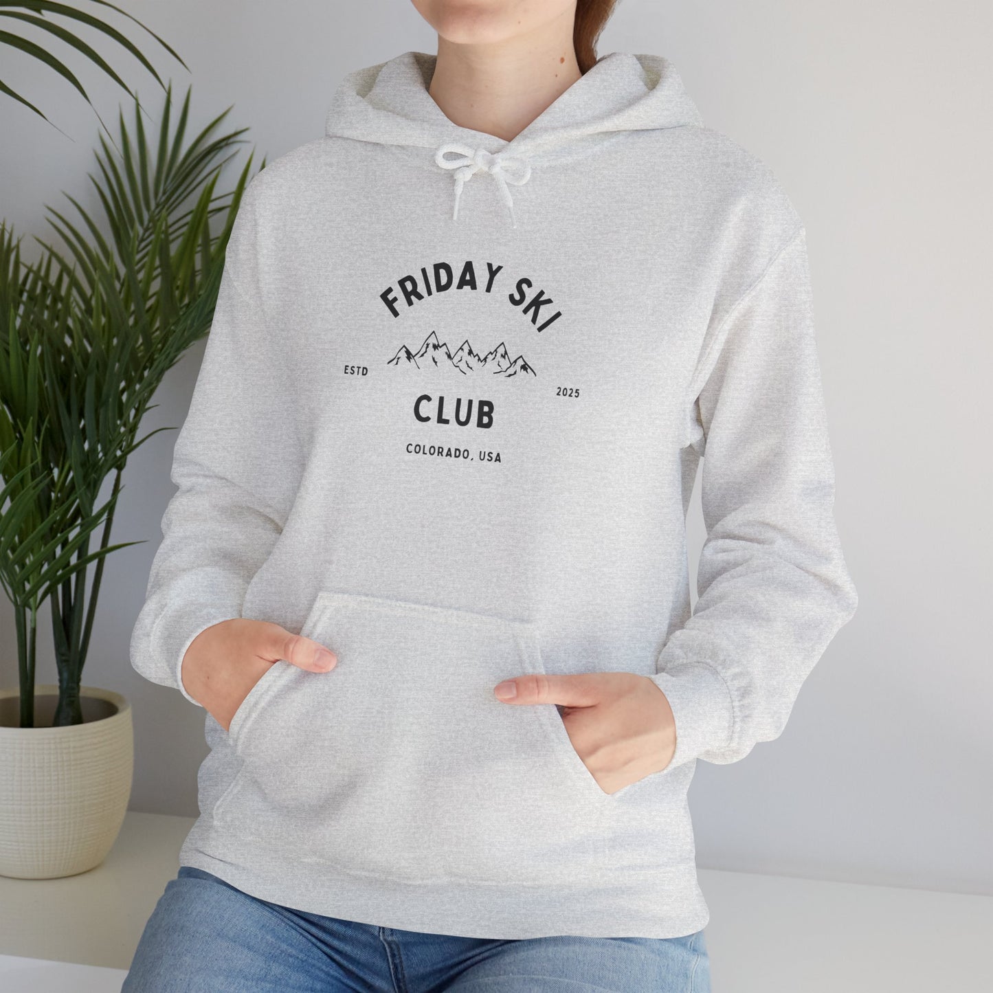 Friday Ski Club Hoodie Sweatshirt