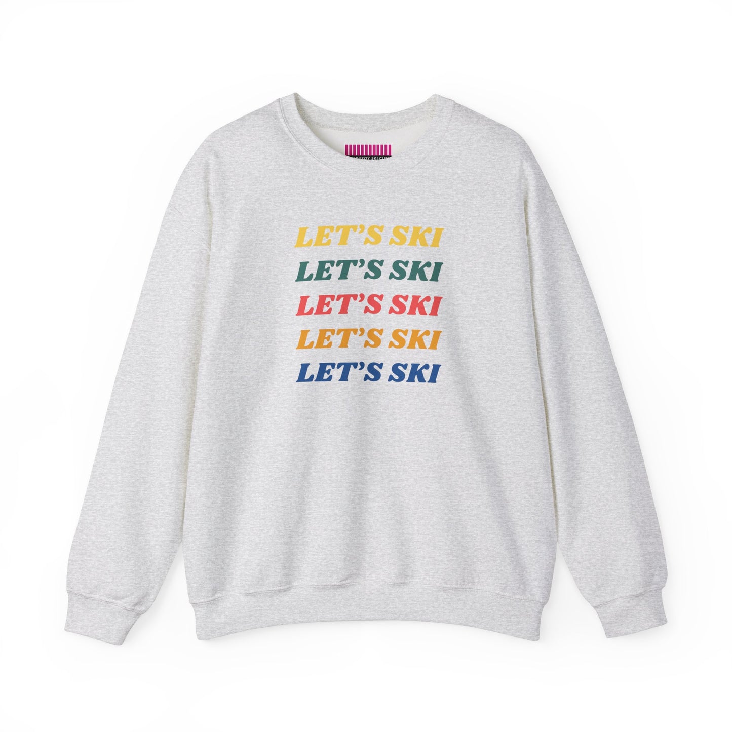 Let's Ski Crewneck Sweatshirt