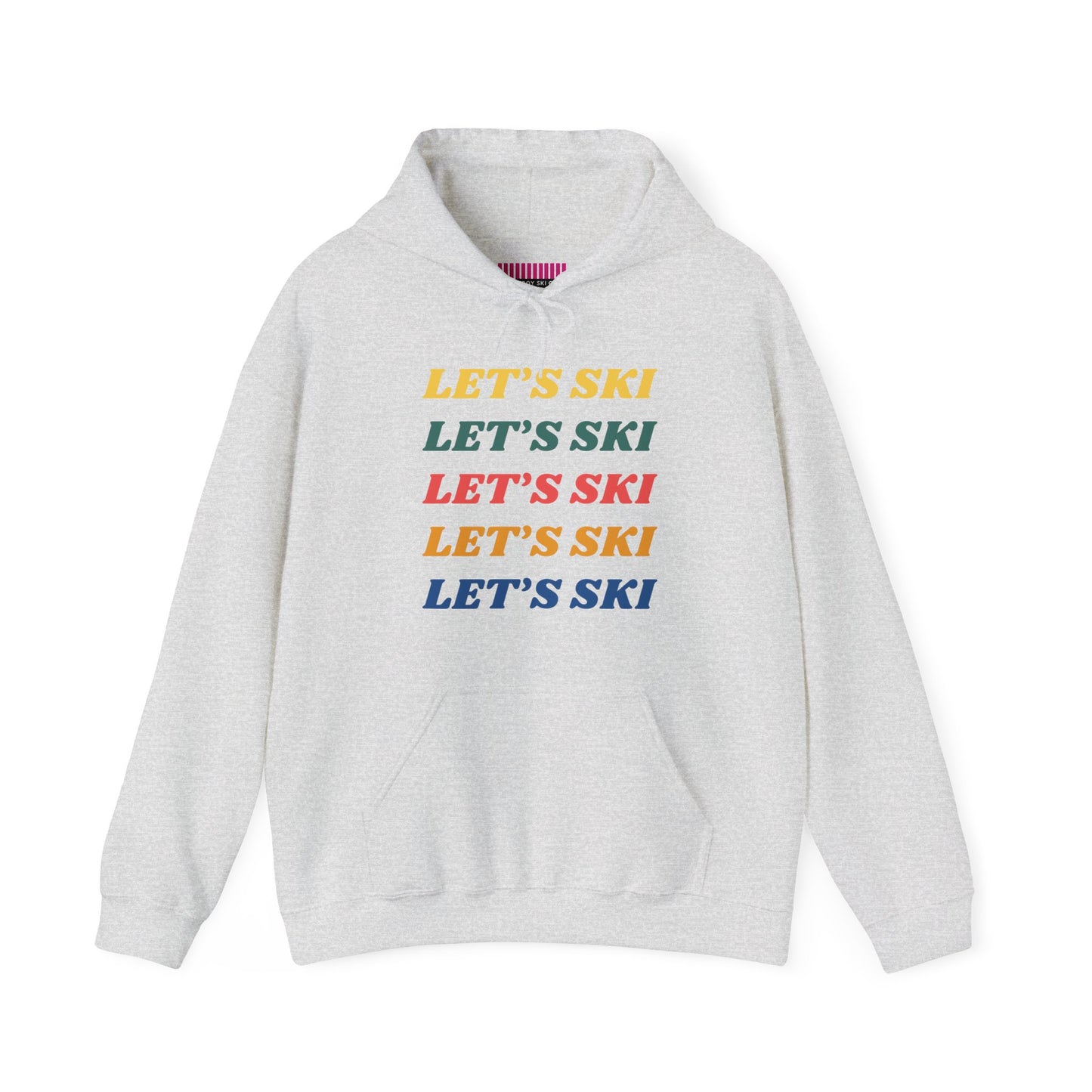 Lets Ski Hoodie Sweatshirt